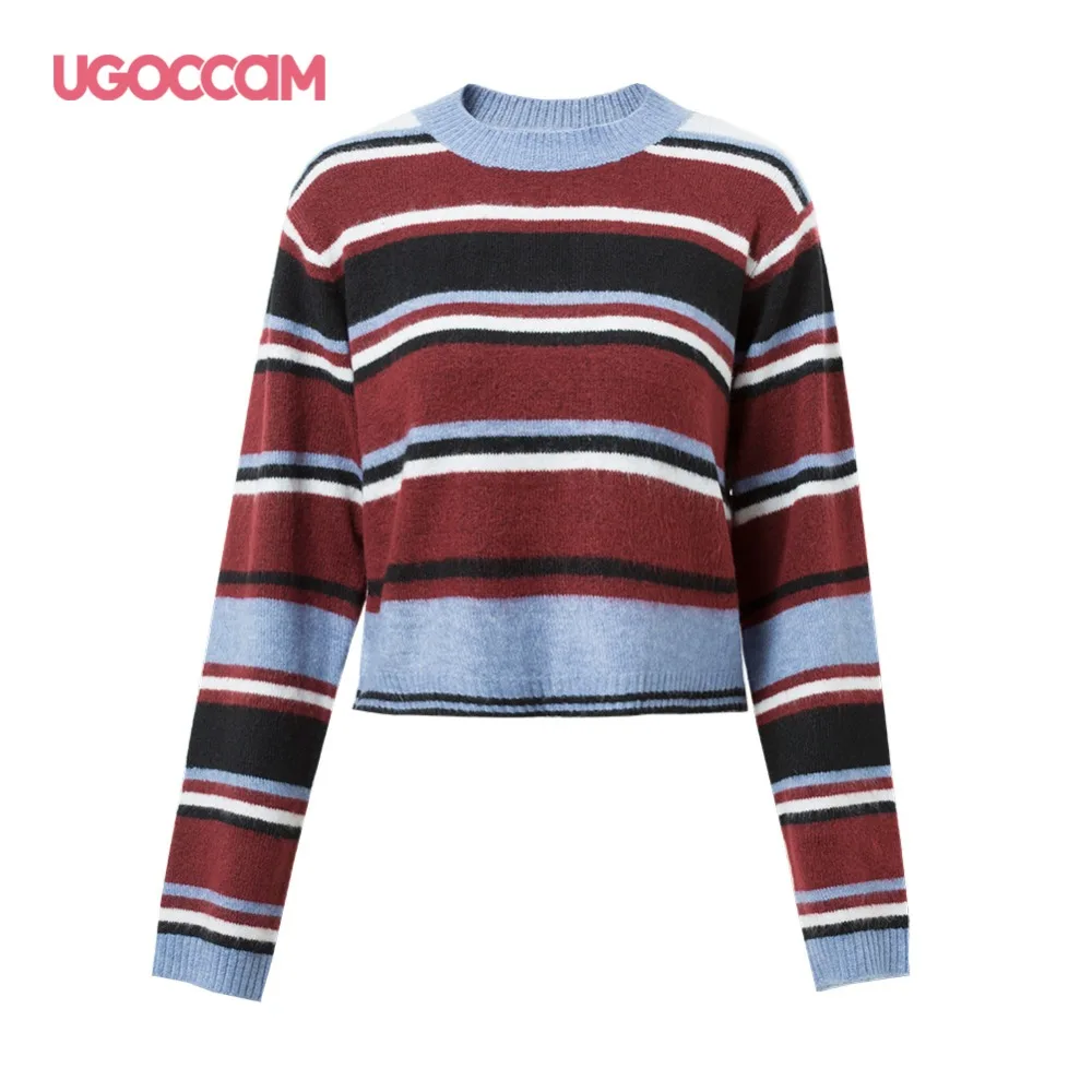 Распродажа! Повседневный осенний вязаный свитер с длинным рукавом, женские пуловеры, Свитера
Распродажа! Повседневный осенний вязаный свитер с длинным рукавом, женские пуловеры, Свитера