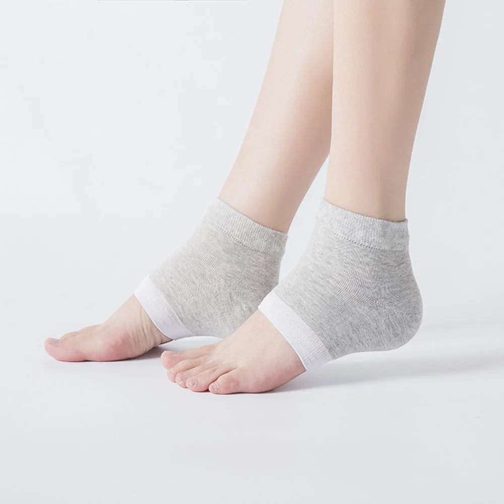 2021new 1pair Gel Heel Socks Moisturing Spa Gel Socks Feet Care Fingerless Boat Socks Yoga Dance Socks Women Men Anti Dry Heel
2021new 1pair Gel Heel Socks Moisturing Spa Gel Socks Feet Care Fingerless Boat Socks Yoga Dance Socks Women Men Anti Dry Heel