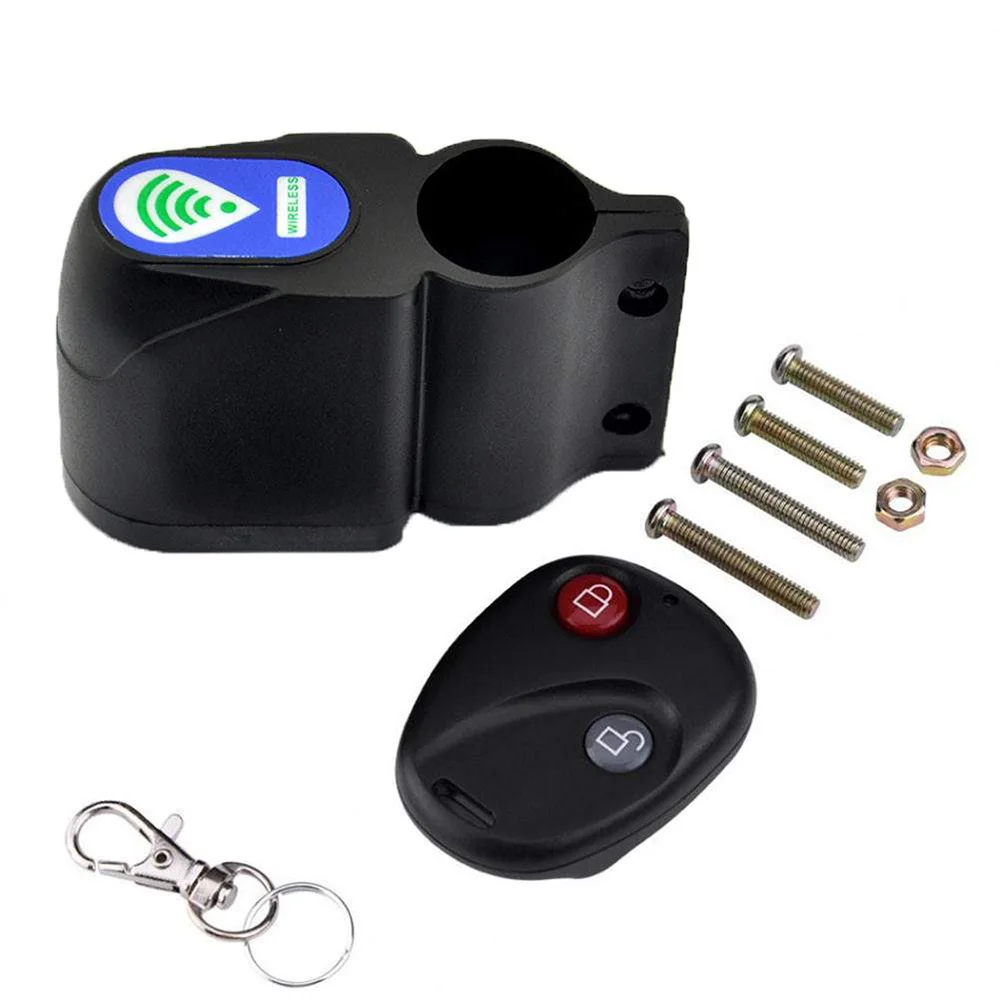 Bike Alarm Lock Bicycle Anti-Theft Security Alarm Lock Sound Alert with Remote Control Alarm Devices Outdoor Equioment
Bike Alarm Lock Bicycle Anti-Theft Security Alarm Lock Sound Alert with Remote Control Alarm Devices Outdoor Equioment