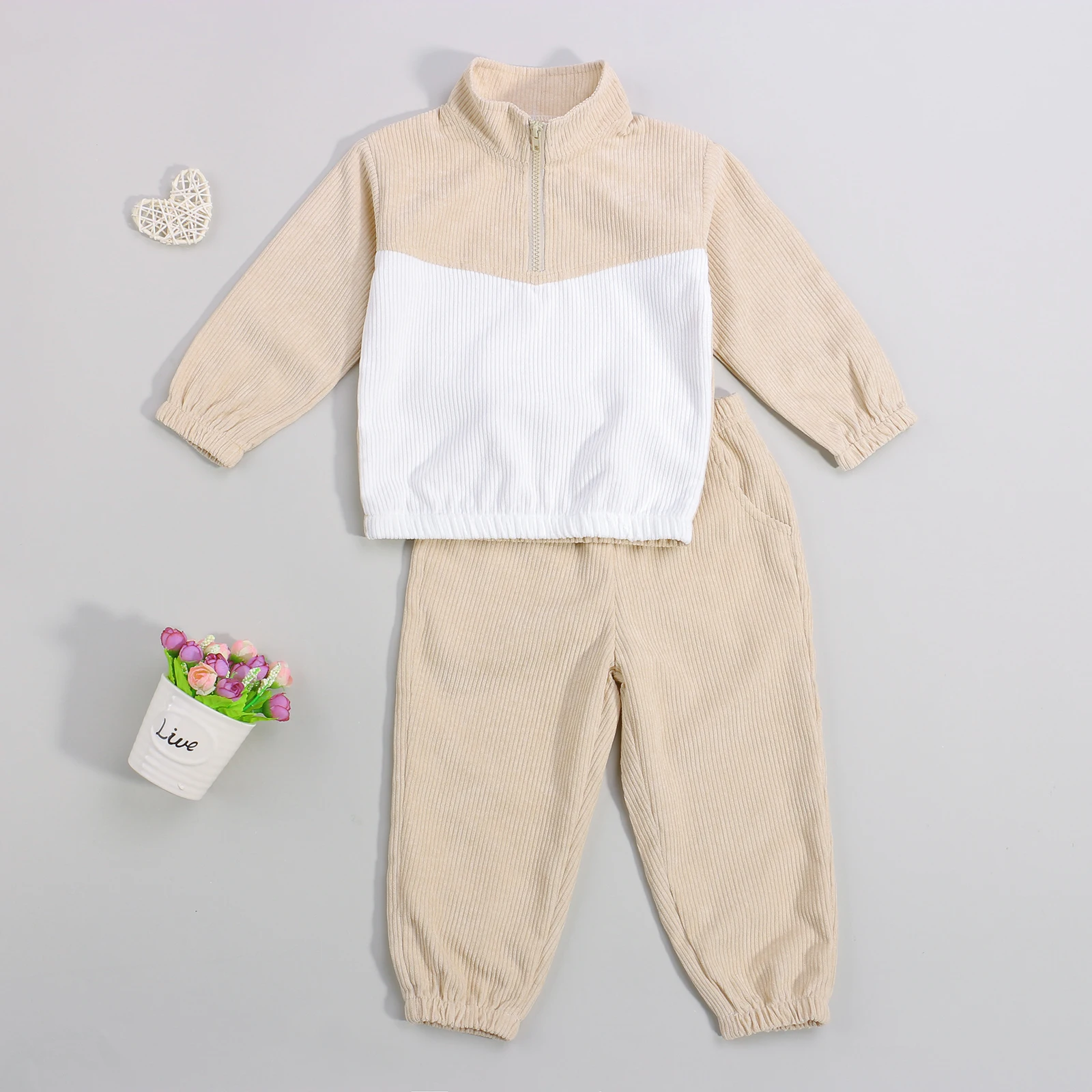 Autumn Winter Kids Boys Girls Long Sleeves Patchwork Zipper Placket Sweater Trousers Outfits Clothes
Autumn Winter Kids Boys Girls Long Sleeves Patchwork Zipper Placket Sweater Trousers Outfits Clothes