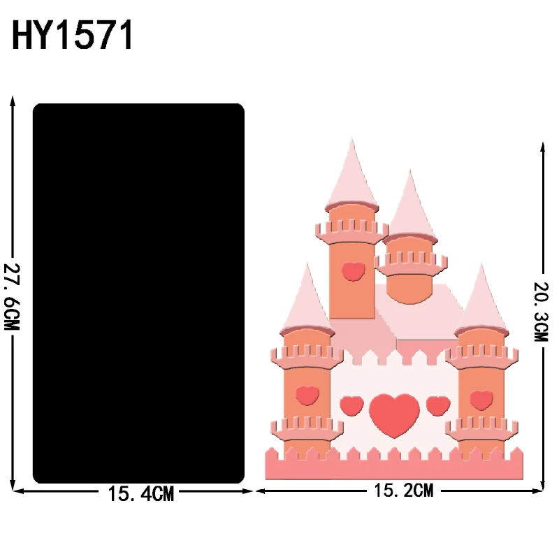 Castle Cutting Dies HY1571 Wooden Dies Suitable for Common Die Cutting Machines on the Market
Castle Cutting Dies HY1571 Wooden Dies Suitable for Common Die Cutting Machines on the Market