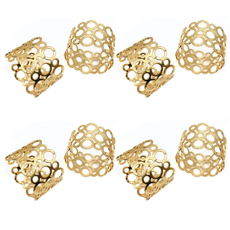 Кольца для салфеток, 8 шт. металлическая для салфеток держатель, вечерние ужин украшения Рождественского стола, полый круглый дизайн кольца ...
Кольца для салфеток, 8 шт. металлическая для салфеток держатель, вечерние ужин украшения Рождественского стола, полый круглый дизайн кольца ...