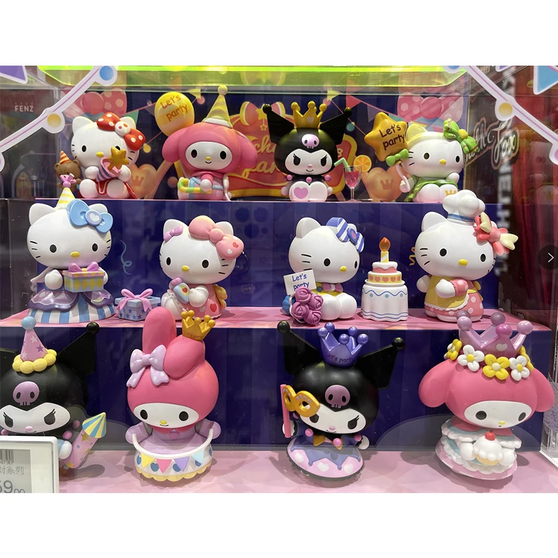 Anime Cute Kawaii Melody Kuromi Cinnamoroll Action Figures Kuromi Dolls Toys Doll Cute Cartoon Character Gifts for Children
Anime Cute Kawaii Melody Kuromi Cinnamoroll Action Figures Kuromi Dolls Toys Doll Cute Cartoon Character Gifts for Children