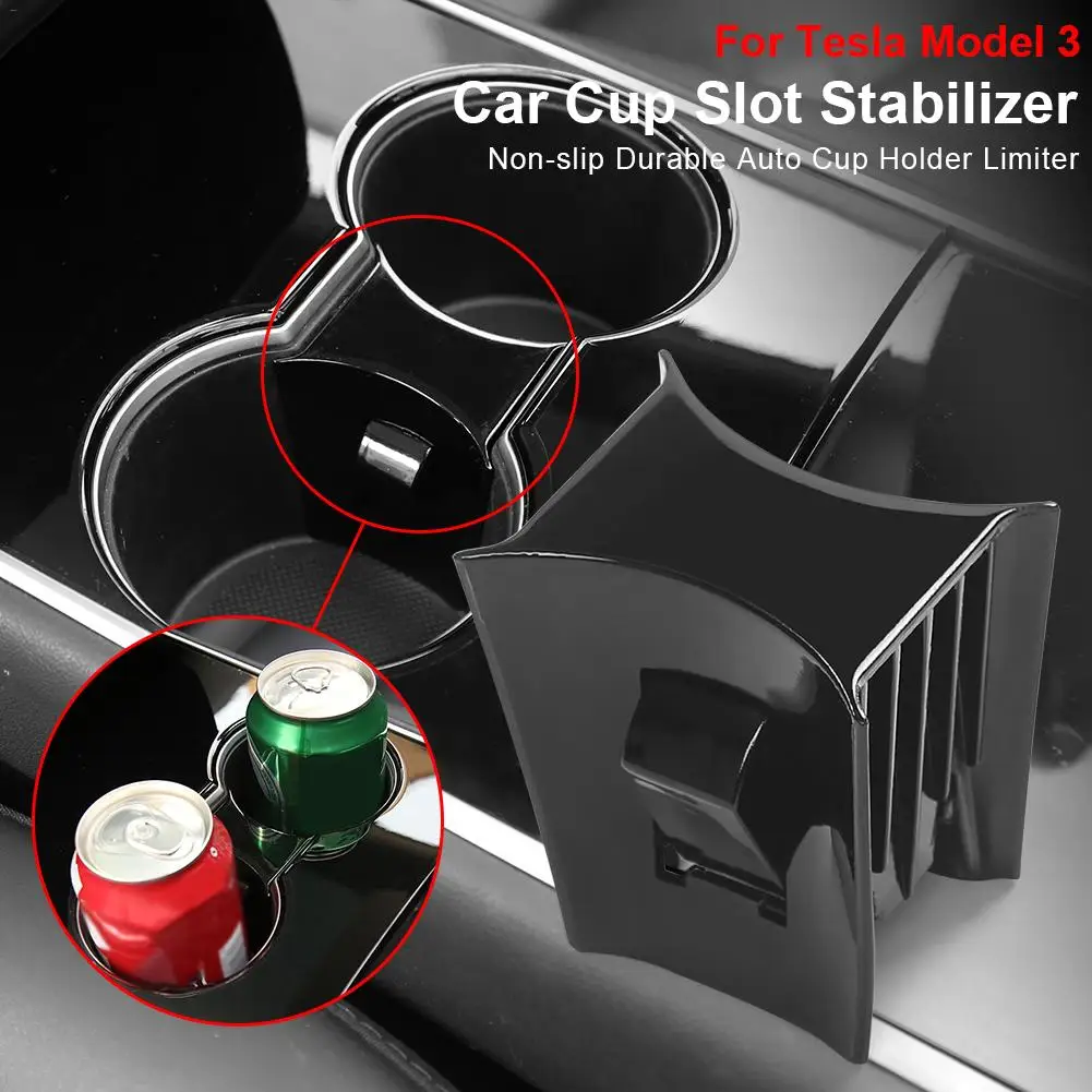 Car Cup Holder Limiter Water Cup Slot Stabilizer Cup Holder Clip Non-slip Durable For Tesla Model 3 And Tesla Model Y 2017-2020
Car Cup Holder Limiter Water Cup Slot Stabilizer Cup Holder Clip Non-slip Durable For Tesla Model 3 And Tesla Model Y 2017-2020