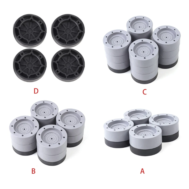 4-piece washing machine tripod shock absorption and noise reduction washing machine stand anti-slip anti-vibration dryer raised
4-piece washing machine tripod shock absorption and noise reduction washing machine stand anti-slip anti-vibration dryer raised