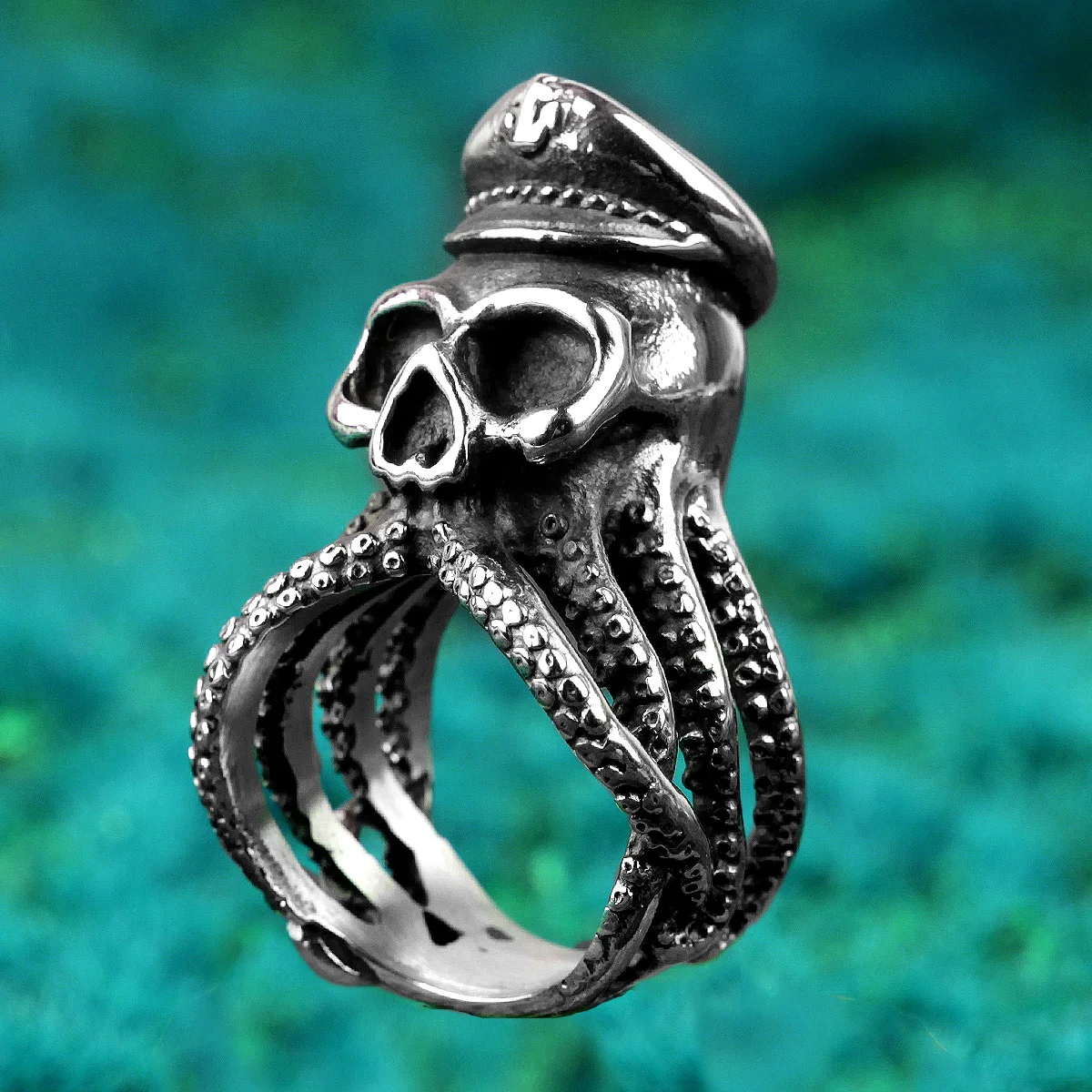 Stainless Steel Men Rings Octopus Cuttlefish Captain Punk Rock HipHop for Biker Male Boyfriend Jewelry Creativity Gift Wholesale
Stainless Steel Men Rings Octopus Cuttlefish Captain Punk Rock HipHop for Biker Male Boyfriend Jewelry Creativity Gift Wholesale