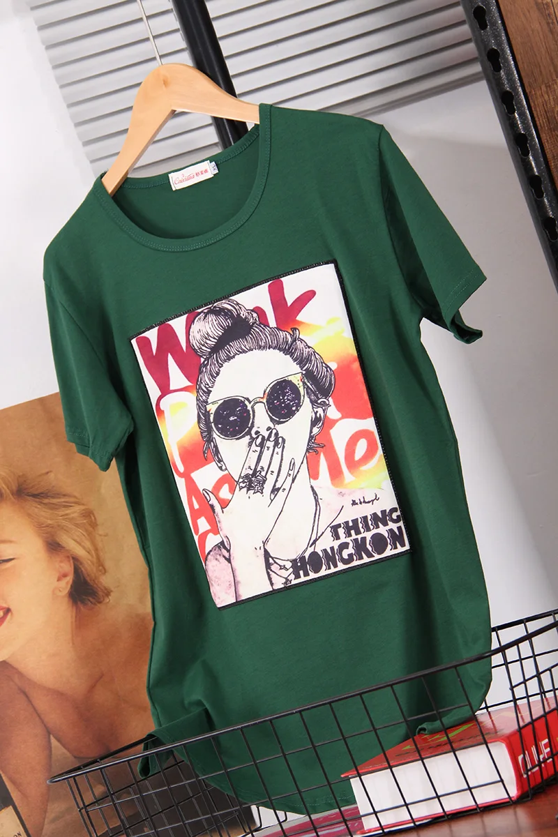 Women Digital Printed T-shirts Short Sleeve O-neck TShirts Casual Plus Size Tops Tees Female Summer Harajuku Loose T-shirt T033
Women Digital Printed T-shirts Short Sleeve O-neck TShirts Casual Plus Size Tops Tees Female Summer Harajuku Loose T-shirt T033
