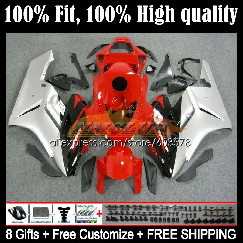 Bodys Injection For HONDA CBR1000 CBR 1000 RR CC 1000CC 50CL.60 CBR1000RR 04 05 CBR 1000RR 2004 2005 OEM Fairings red silver 
Bodys Injection For HONDA CBR1000 CBR 1000 RR CC 1000CC 50CL.60 CBR1000RR 04 05 CBR 1000RR 2004 2005 OEM Fairings red silver