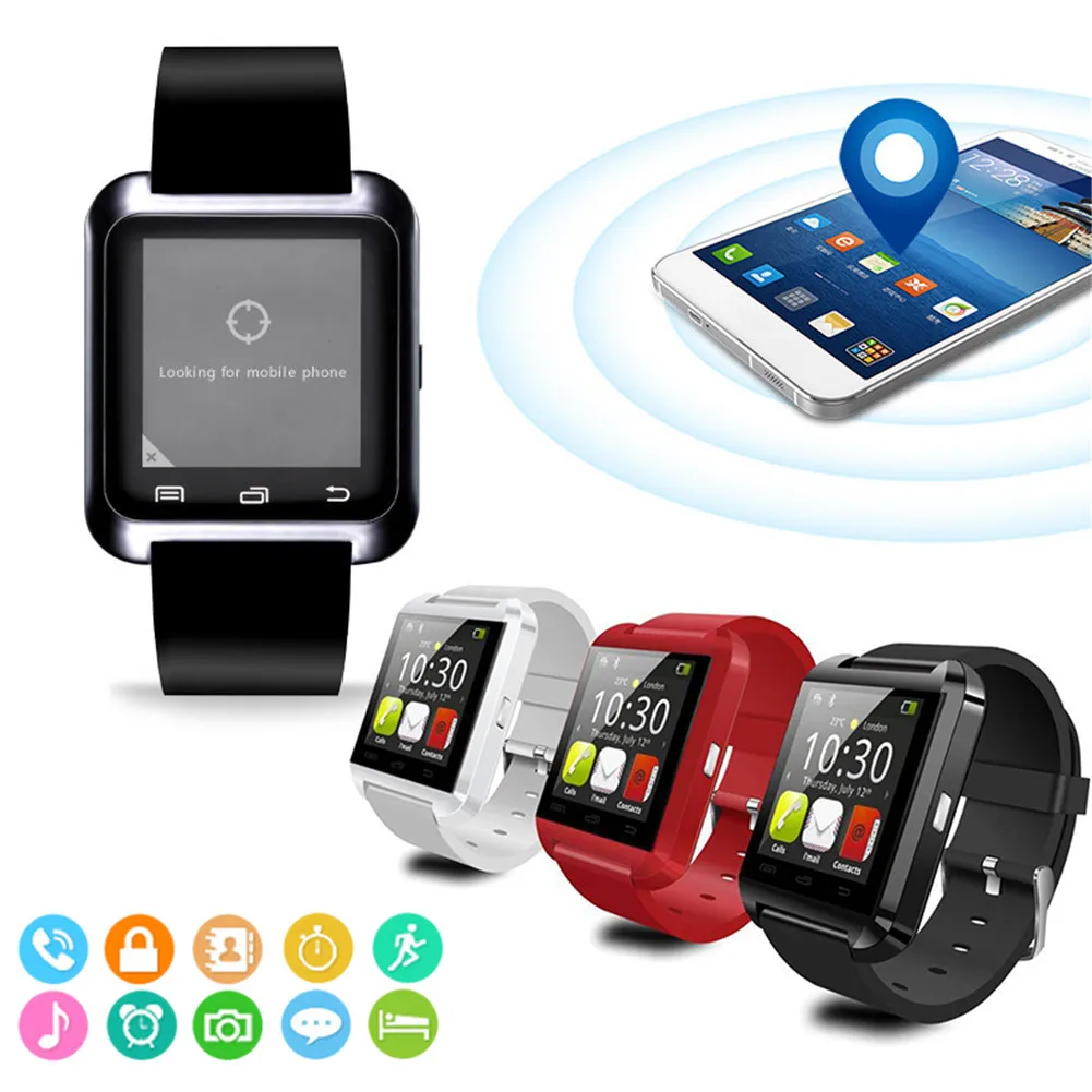 Новые смарт часы с Bluetooth Смарт U8 для IPhone IOS Android телефон ношения устройство Smartwach PK
