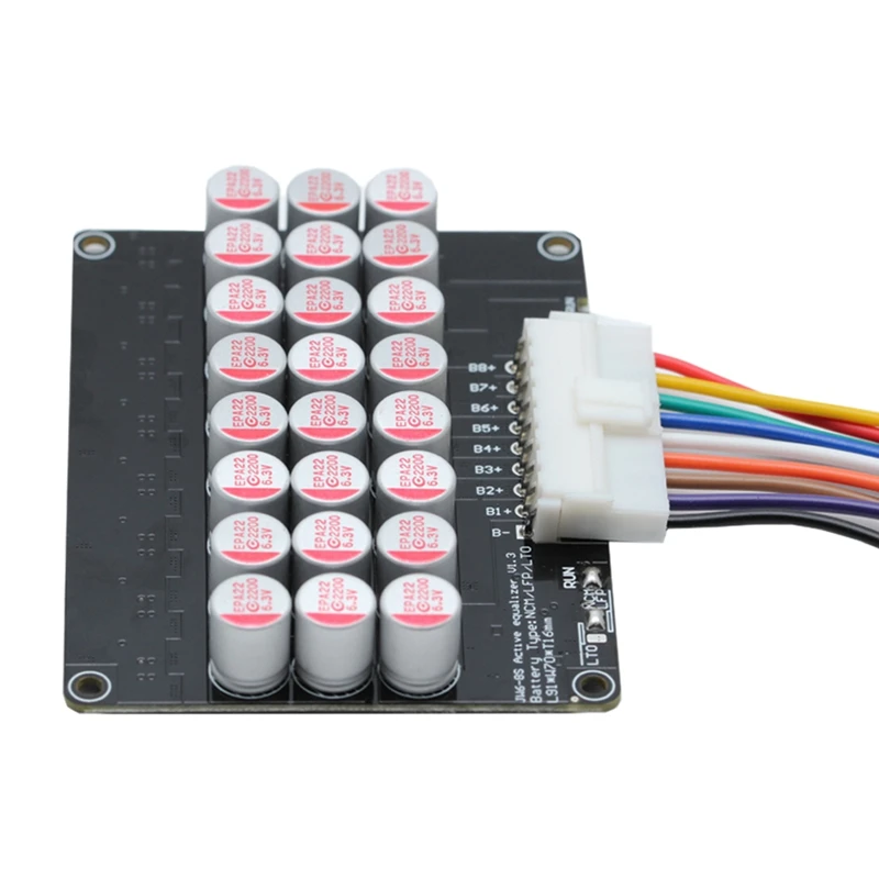 3S-8 5A Battery Cells Balancer Universal for LTO LFP Li-Ion Battery Active Equalizer
3S-8 5A Battery Cells Balancer Universal for LTO LFP Li-Ion Battery Active Equalizer