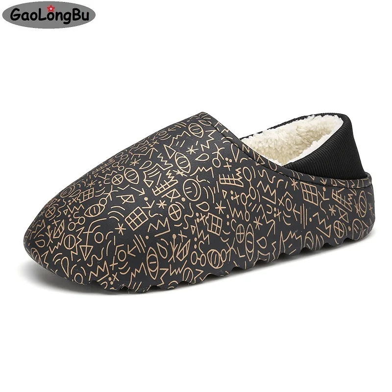 Winter Slippers Warm Men Shoes Waterproof Couples Non-Slip Plush Cotton Indoor Outdoor Cozy Home Autumn Coconut Bread Slippers
Winter Slippers Warm Men Shoes Waterproof Couples Non-Slip Plush Cotton Indoor Outdoor Cozy Home Autumn Coconut Bread Slippers
