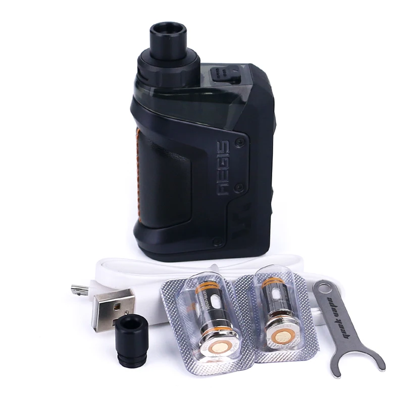 In stock Geekvape Aegis Hero 45W Pod Mod Kit 1200mAh Built In Battery 4ml Capacity Pod With 0.4ohm/0.6ohm Coil E-Cigs Vaporizer
In stock Geekvape Aegis Hero 45W Pod Mod Kit 1200mAh Built In Battery 4ml Capacity Pod With 0.4ohm/0.6ohm Coil E-Cigs Vaporizer