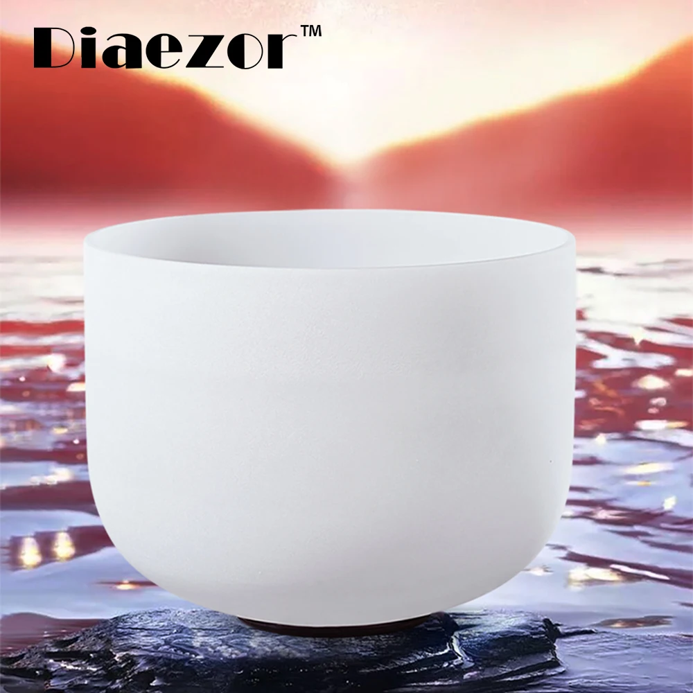 Diaezor 8 дюймов CDEFGAB Note Chakra Crystal Singing Bowl Тибетский матовый кварцевый музыкальный тигель для медитации звук исцеления
Diaezor 8 дюймов CDEFGAB Note Chakra Crystal Singing Bowl Тибетский матовый кварцевый музыкальный тигель для медитации звук исцеления