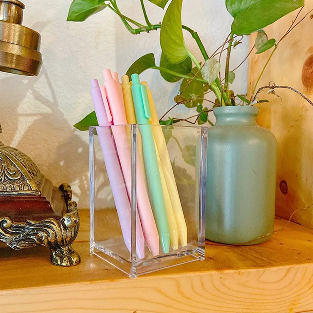 1*Storage Box 10*6.5*6.5cm Transparent Acrylic Pen Holder Storage Box Storage Barrel Student Stationery
1*Storage Box 10*6.5*6.5cm Transparent Acrylic Pen Holder Storage Box Storage Barrel Student Stationery