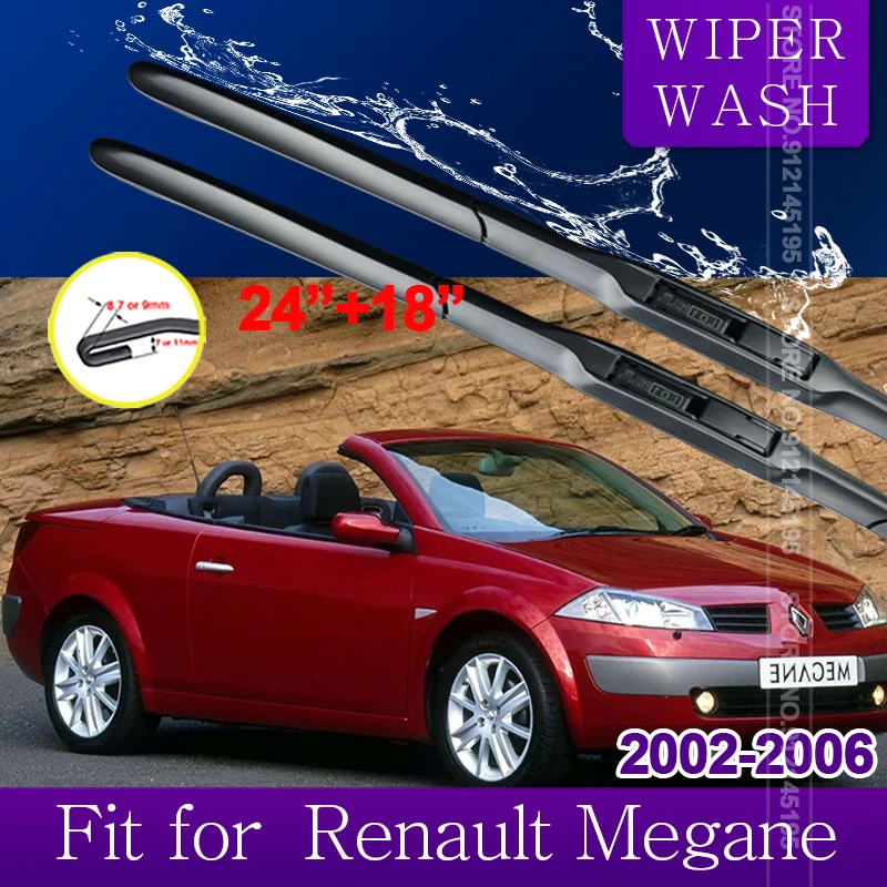 Car Wiper Blade for Renault Megane Mk2 2002 2003 2004 2005 2006 Front Window Windscreen Windshield Wipers Car Accessories
Car Wiper Blade for Renault Megane Mk2 2002 2003 2004 2005 2006 Front Window Windscreen Windshield Wipers Car Accessories