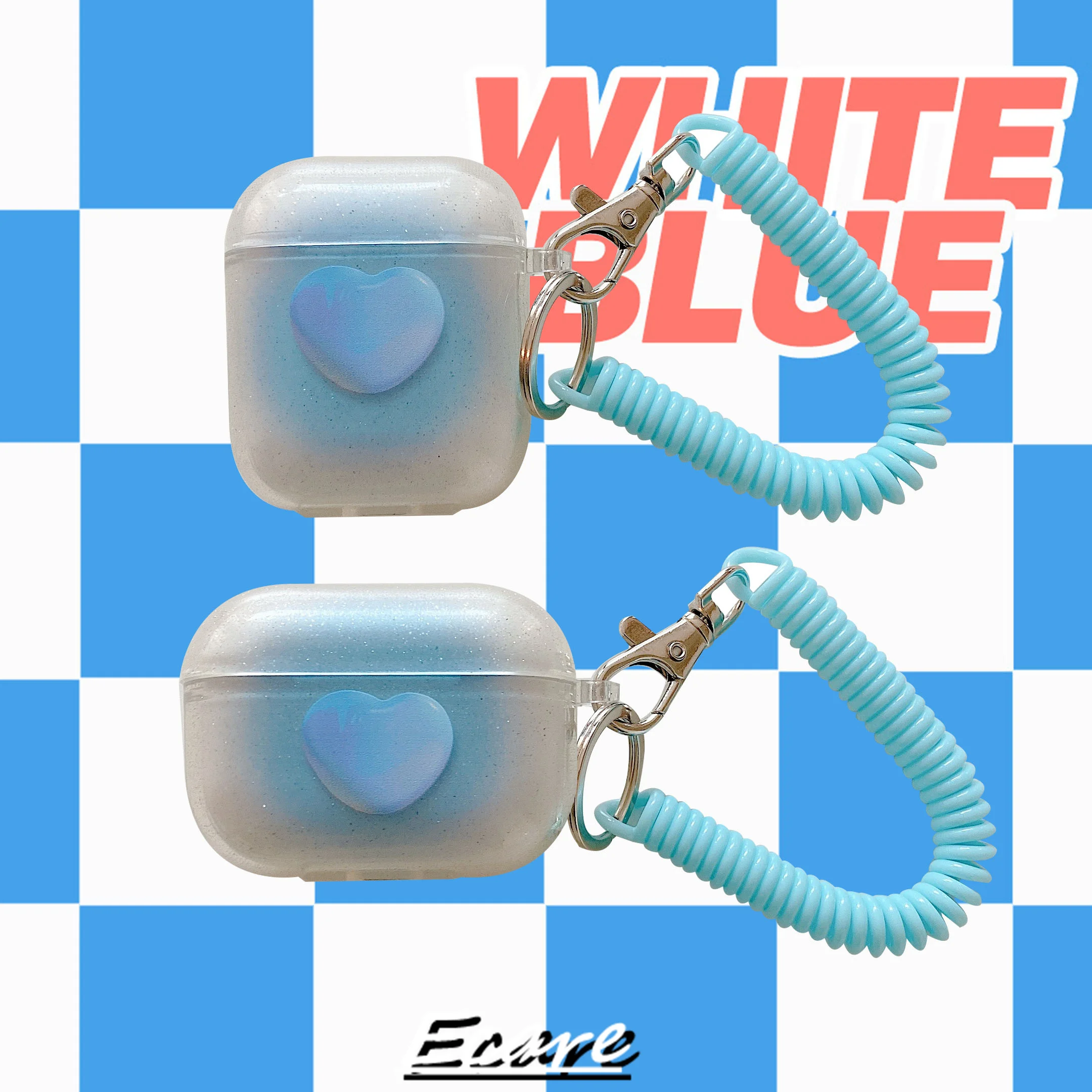Мягкий чехол Ecare для Airpods Pro Airpods 2/1 ТПУ синий узор любви с орнаментом беспроводные наушники защитный чехол Аксессуары
Мягкий чехол Ecare для Airpods Pro Airpods 2/1 ТПУ синий узор любви с орнаментом беспроводные наушники защитный чехол Аксессуары
