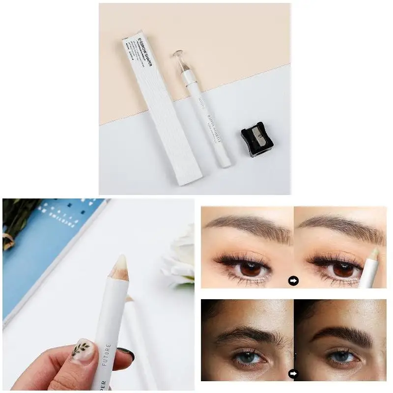 New 1 Pcs Eyebrow Styling Pencil Waterproof Transparent Eyebrows Wax Pen with Sharpener SCI88
New 1 Pcs Eyebrow Styling Pencil Waterproof Transparent Eyebrows Wax Pen with Sharpener SCI88