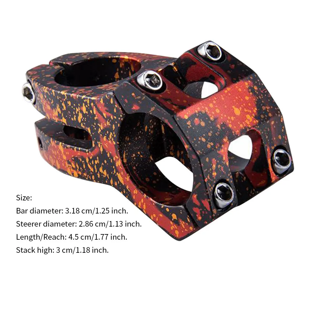 Mountain Bike Stem Lightweight Aluminum Alloy Cycling Handlebar Stem Aluminum Alloy Accessories Blue Orange Mountain Bike Parts
Mountain Bike Stem Lightweight Aluminum Alloy Cycling Handlebar Stem Aluminum Alloy Accessories Blue Orange Mountain Bike Parts