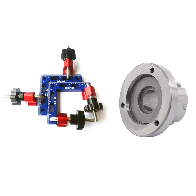 1 Set Woodworking Right Angle Positioning Clamps Square Ruler & 1 Pcs 80mm DIAMETER ER-32 Collet Chuck
1 Set Woodworking Right Angle Positioning Clamps Square Ruler & 1 Pcs 80mm DIAMETER ER-32 Collet Chuck