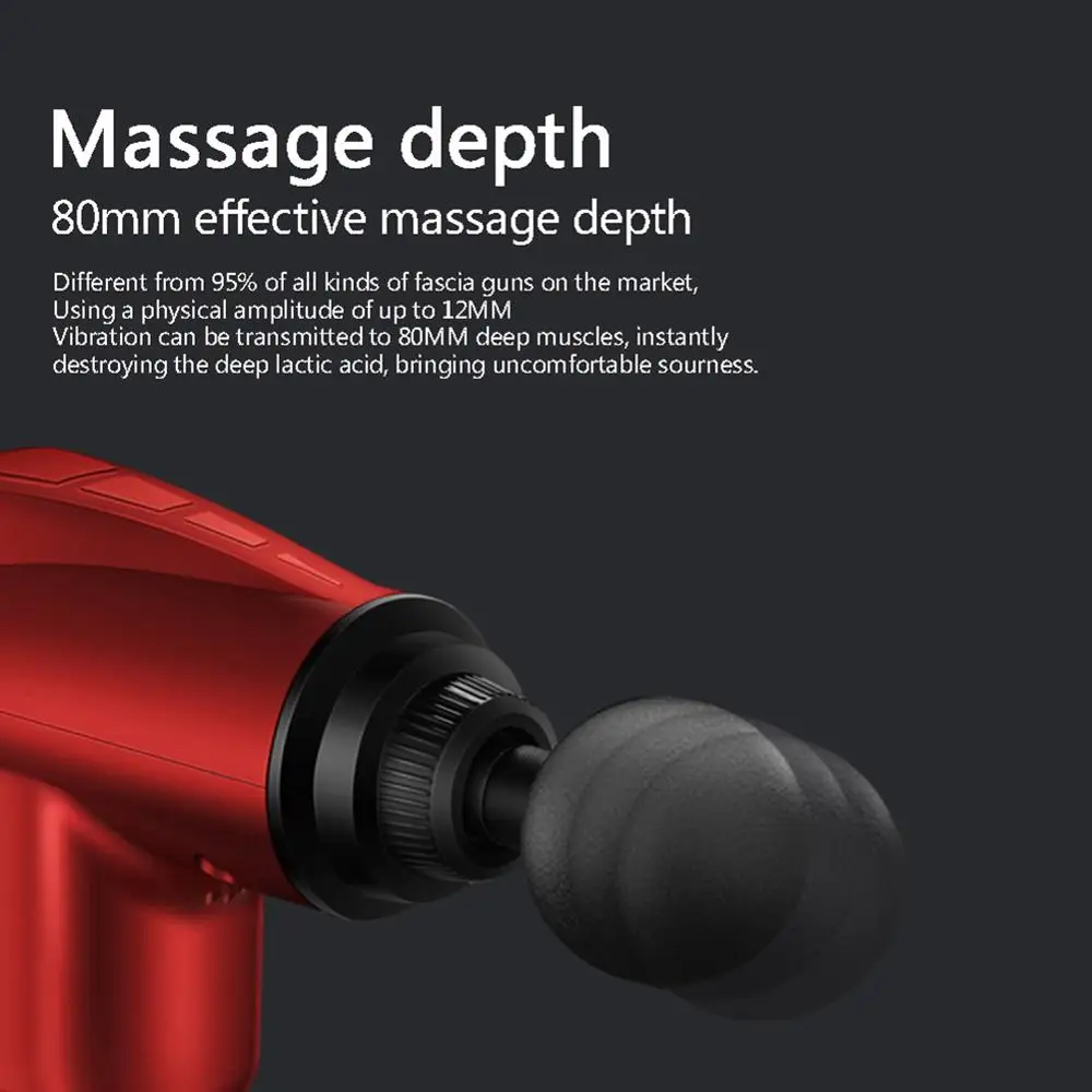 Mini Electric Massage Gun Deep Muscle Fascial Body Massager Gun Tissue Percussion Small Fitness Equipment Acid Relief Pain Relax
Mini Electric Massage Gun Deep Muscle Fascial Body Massager Gun Tissue Percussion Small Fitness Equipment Acid Relief Pain Relax