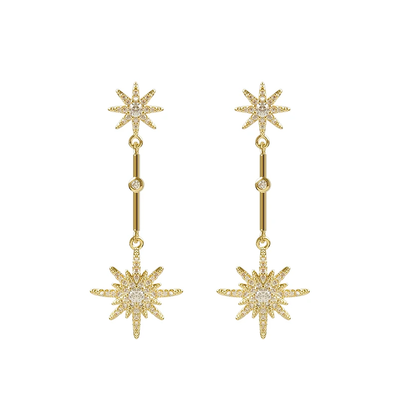 Fashion crystal star long earrings for women with earrings for friends gift trendy Earrings exaggerated Earrings
Fashion crystal star long earrings for women with earrings for friends gift trendy Earrings exaggerated Earrings