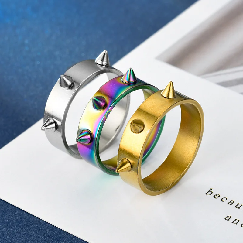 3-Pin Point Emergency Defense Ring for Men Women European American Hip-Hop Rock Style Couple Rings Jewelry Accessories Wholesale
3-Pin Point Emergency Defense Ring for Men Women European American Hip-Hop Rock Style Couple Rings Jewelry Accessories Wholesale