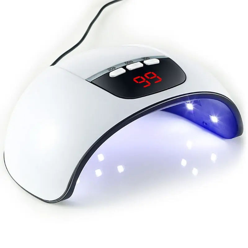 45W Nail Lamp Double Light Source Intelligent Induction Phototherapy Lamps Painless Speed Hot Nails Oil Glue Dryer
45W Nail Lamp Double Light Source Intelligent Induction Phototherapy Lamps Painless Speed Hot Nails Oil Glue Dryer