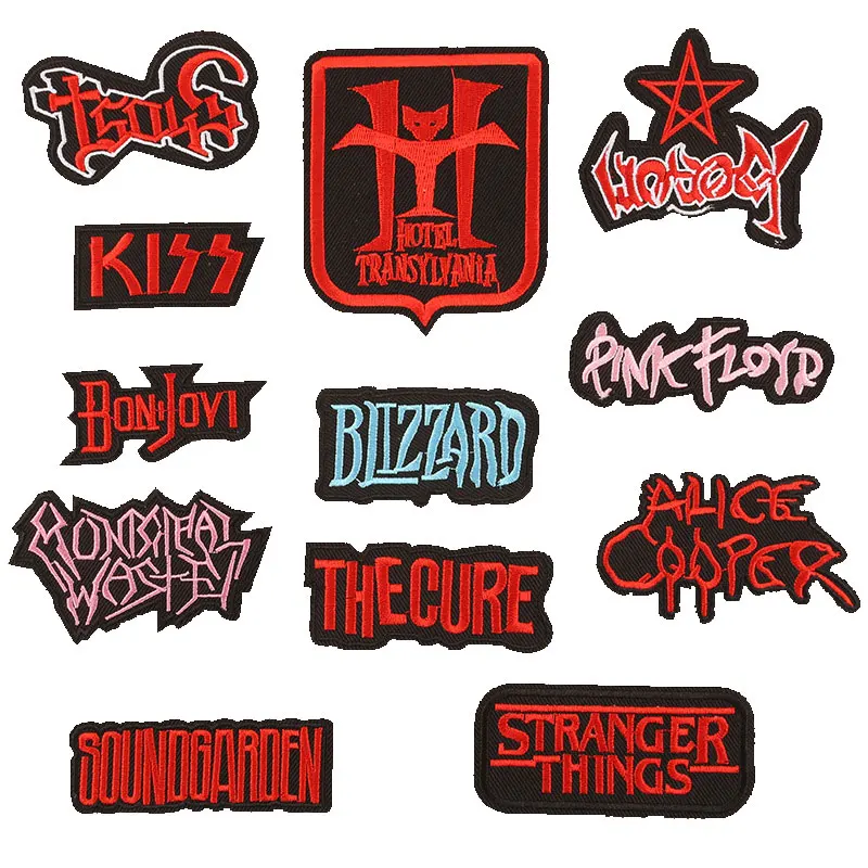 Punk Rock Stripes Letter Badges Patch Iron on Patches for Clothing Stickers on Clothes Embroidered Patches for Appliques DIY G
Punk Rock Stripes Letter Badges Patch Iron on Patches for Clothing Stickers on Clothes Embroidered Patches for Appliques DIY G