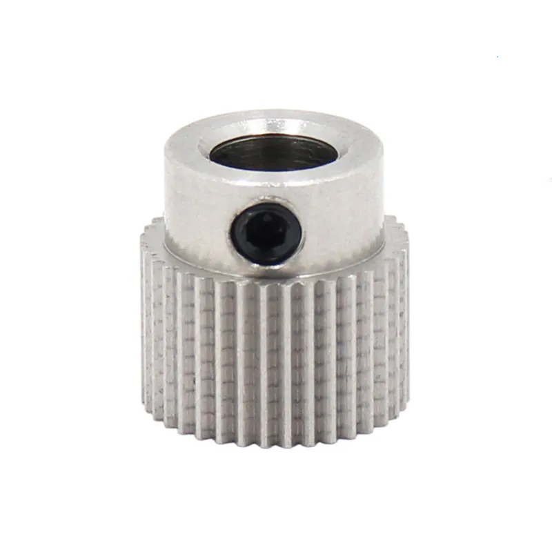 3D printer accessories 26 teeth 36teeth 40 teeth Stainless steel Brass feed gear MK8 extruder Wire feeding wheel
3D printer accessories 26 teeth 36teeth 40 teeth Stainless steel Brass feed gear MK8 extruder Wire feeding wheel