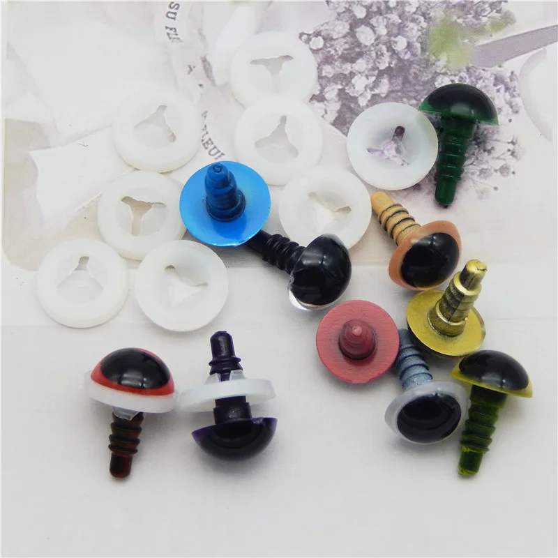 Julie Wang 20PCS In Pair 12mm Plastic Animal Safety Eyes Buttons With Washers For Toy Doll Eyeball Jewelry Making Accessory
Julie Wang 20PCS In Pair 12mm Plastic Animal Safety Eyes Buttons With Washers For Toy Doll Eyeball Jewelry Making Accessory