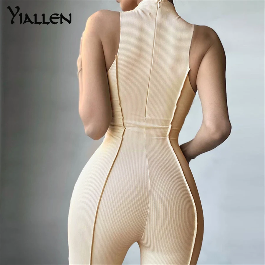 Yiallen Patchwork Elastic Casual Women Jumpsuit Fitness Sporty Rompers Sleeveless Zipper Activewear Skinny 2021New Summer Outfit
Yiallen Patchwork Elastic Casual Women Jumpsuit Fitness Sporty Rompers Sleeveless Zipper Activewear Skinny 2021New Summer Outfit