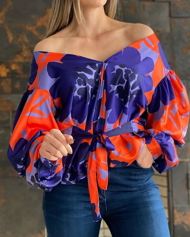 2021 Femme Solid Off Shoulder Blouse Office Lady Clothing Tunic Summer Women Colorblock Lantern Sleeve Tied Detailed Top
2021 Femme Solid Off Shoulder Blouse Office Lady Clothing Tunic Summer Women Colorblock Lantern Sleeve Tied Detailed Top