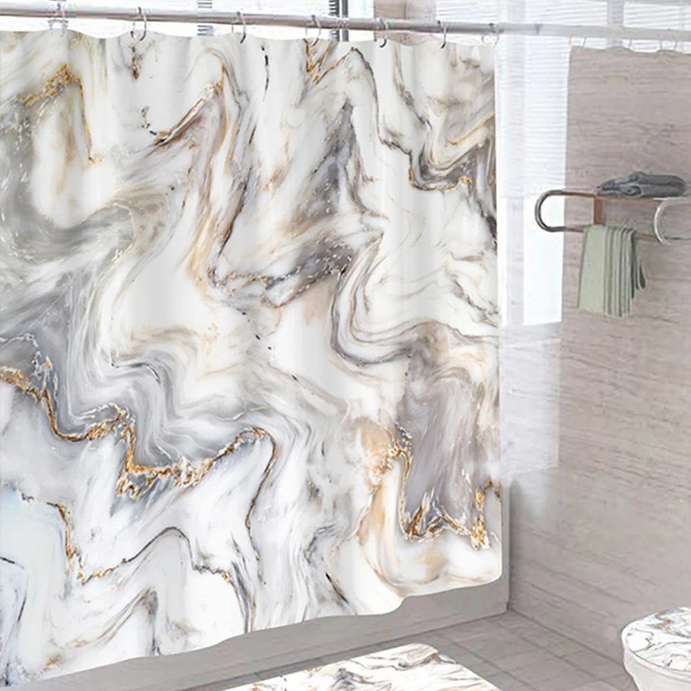 Art Marble Print Shower Curtain Modern Bathroom Washroom Decor Thick Bathtub Cover-curtains Waterproof Bathroom Curtains
Art Marble Print Shower Curtain Modern Bathroom Washroom Decor Thick Bathtub Cover-curtains Waterproof Bathroom Curtains