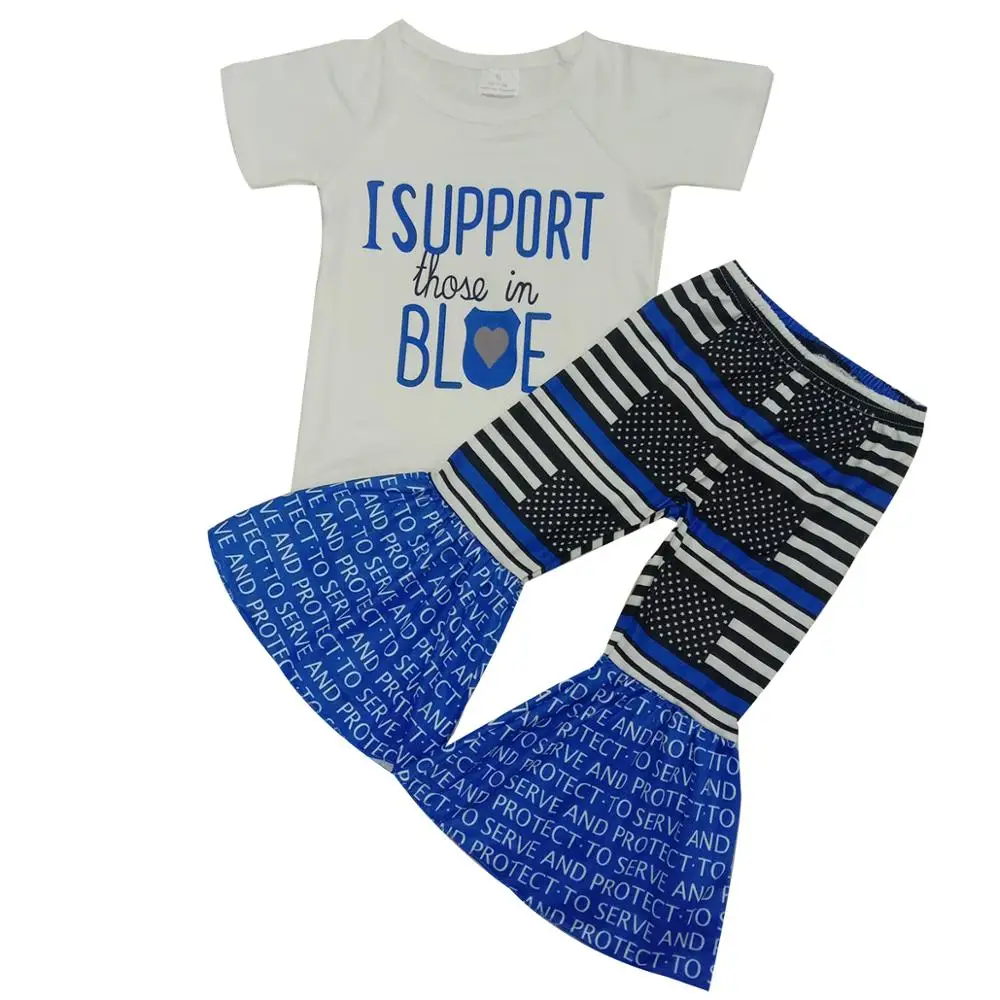 New Design Fashion Girls Clothes I Support Those in Blue Print White Short Sleeve Summer Boutique Outfit Infant Summer Wear
New Design Fashion Girls Clothes I Support Those in Blue Print White Short Sleeve Summer Boutique Outfit Infant Summer Wear