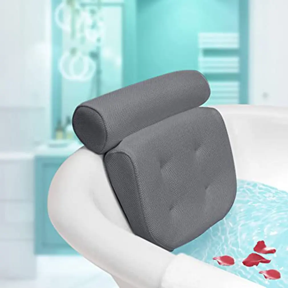 Sucker 3D Bathtub Pillow For Head Neck Ultra-comfortable Shoulder Support Backrest Anti-slip Durable Pillow
Sucker 3D Bathtub Pillow For Head Neck Ultra-comfortable Shoulder Support Backrest Anti-slip Durable Pillow