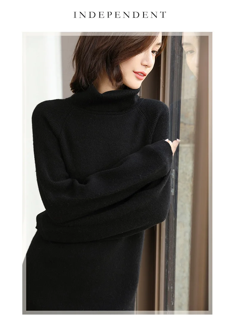 New 2019 Women Robe Dresses Long Sleeve Long Knitted Sweaters Dresses Autumn Winter Casual turtleneck Sweaters Dress
New 2019 Women Robe Dresses Long Sleeve Long Knitted Sweaters Dresses Autumn Winter Casual turtleneck Sweaters Dress