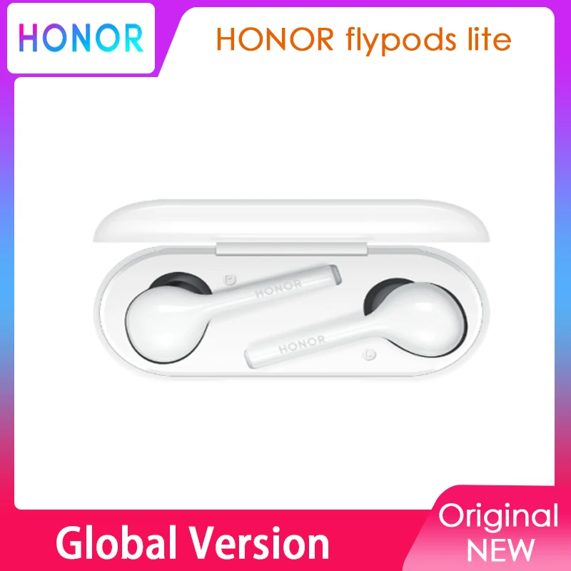 Original Huawei Honor Flypods Lite Bluetooth Headset Hi-Fi HI-RES WIRELESS AUDIO Waterproof IP54 Wireless In-ear Earphone | Электроника