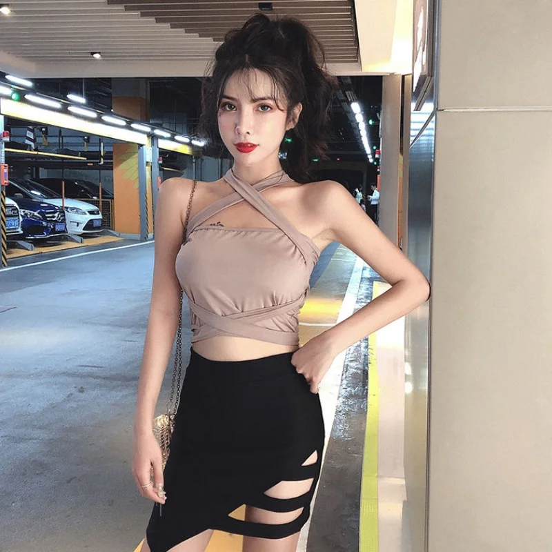 Summer new black all-match stretch irregular hollow high waist bag hip skirt
Summer new black all-match stretch irregular hollow high waist bag hip skirt