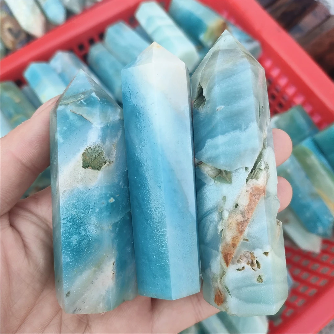 Dropshipping Natural caribbean calcite Crystal Double terminator Points pillar Polished Healing Chakra healing gift
Dropshipping Natural caribbean calcite Crystal Double terminator Points pillar Polished Healing Chakra healing gift