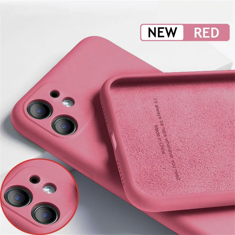 For iPhone 11 12 13 Pro SE 2 Case Luxury Original Silicone Full Protect Soft Cover For iPhone X XR XS Max 7 8 6 6s 13 Pro Case
For iPhone 11 12 13 Pro SE 2 Case Luxury Original Silicone Full Protect Soft Cover For iPhone X XR XS Max 7 8 6 6s 13 Pro Case