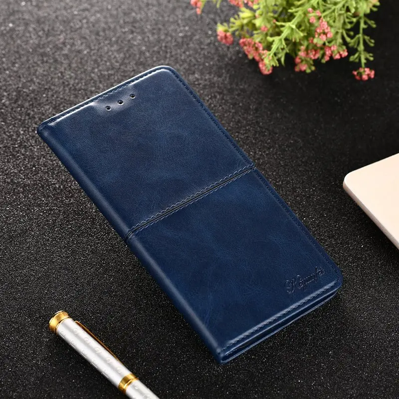 Магнитный адсорбционный магнит чехол для телефона Meizu Meilan M5C A5 кожаный флип