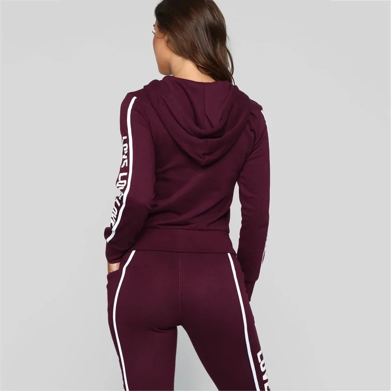 Autumn blouse two-piece suit fashion casual women's sports and leisure sportswear tide
Autumn blouse two-piece suit fashion casual women's sports and leisure sportswear tide