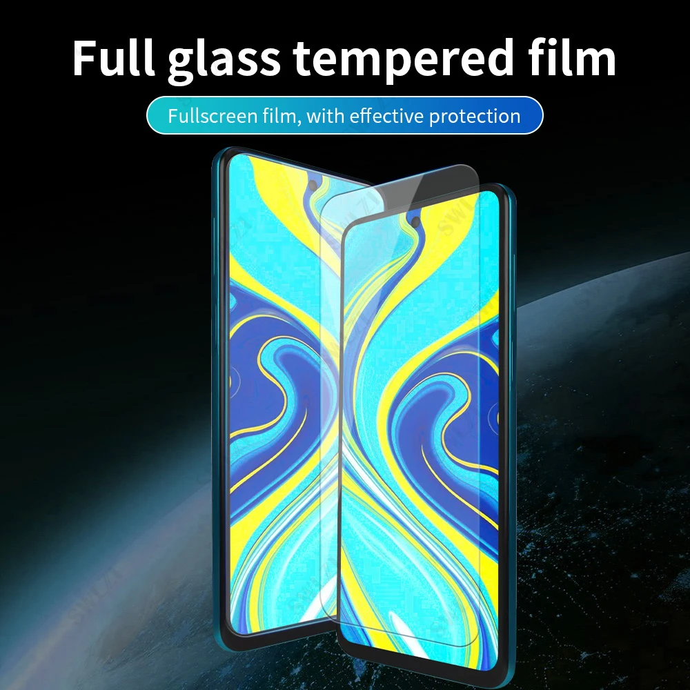 

9H Tempered Glass for Xiaomi Redmi 10X 9A 9C 9i 8A 7A Note 9 pro Max 9T 9S 8 8T 7 7S Pro Phone Screen Protecto Protective Film