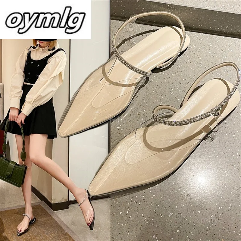 Сандалии Baotou женские прозрачные, фэн-шуй, заостренный носок, плоская подошва, пляжные туфли, римские, лето 2021
Сандалии Baotou женские прозрачные, фэн-шуй, заостренный носок, плоская подошва, пляжные туфли, римские, лето 2021