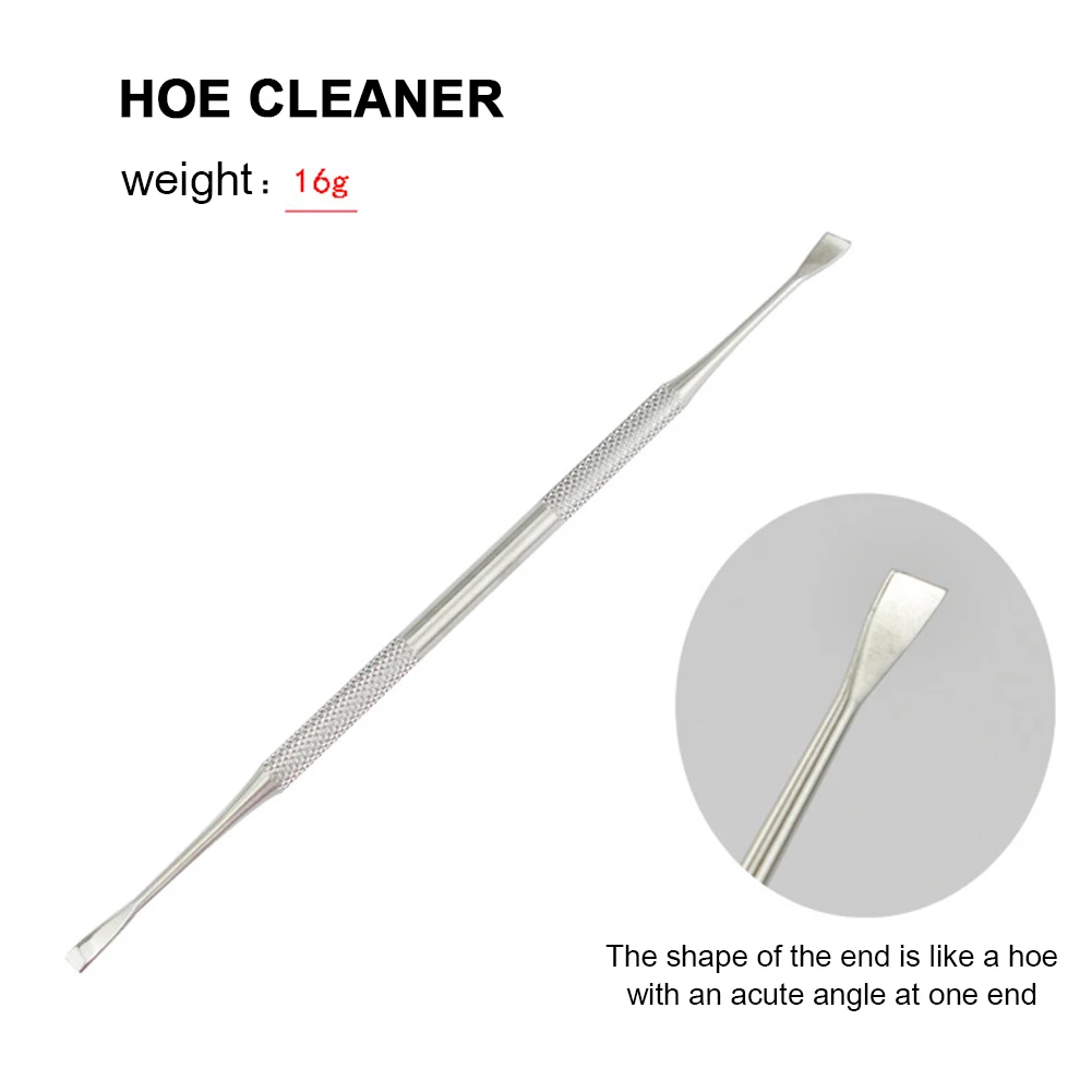 Stainless Steel Hoe Dentist Filling Cleaning Tooth Floss Calculus Care Tool
Stainless Steel Hoe Dentist Filling Cleaning Tooth Floss Calculus Care Tool