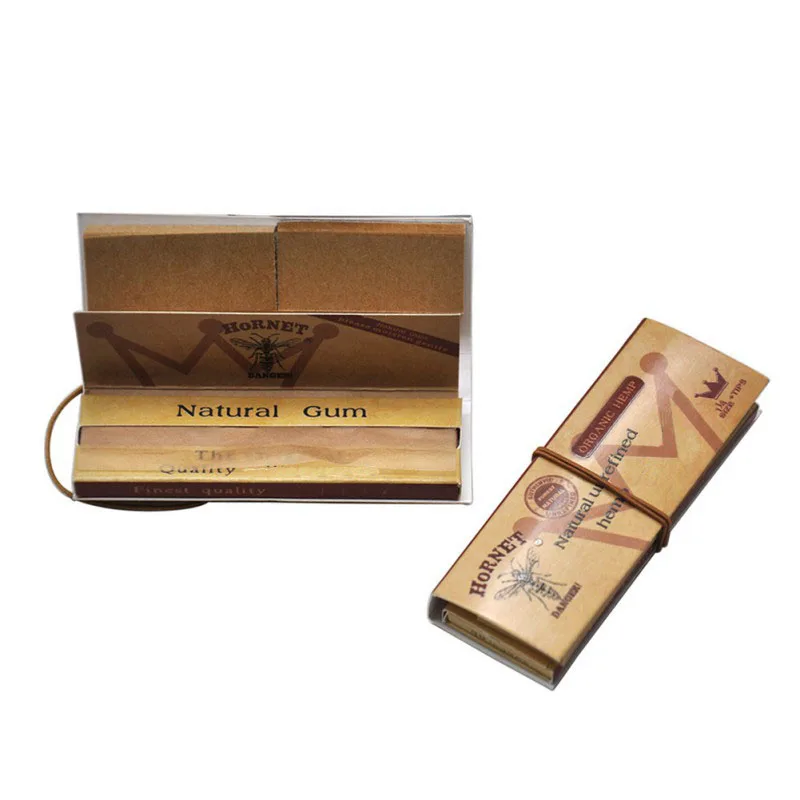 78MM Natural Papers Cigarette Accessories For Cigarette Wrapping Machine Smoking Accessories (1 Small Pack) 
78MM Natural Papers Cigarette Accessories For Cigarette Wrapping Machine Smoking Accessories (1 Small Pack)
