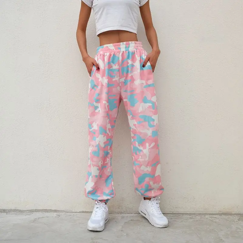 Streetwear Joggers Women Harem Long Pants Fitness Clothing Sweatpants Pink Camouflage Trousers Womens Clothing Free Shipping
Streetwear Joggers Women Harem Long Pants Fitness Clothing Sweatpants Pink Camouflage Trousers Womens Clothing Free Shipping