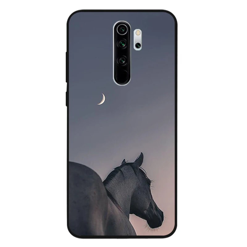 Чехол для телефона с изображением лошади животного Xiaomi Redmi note 9 8 7 6 5 4 Pro S redmi 4A 4X Plus
