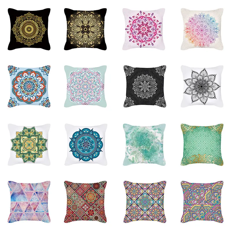 New Hot 45*45 cm Bohemian Style Mandala Pillow Case Seat Sofa Bedroom Living Room Cushion Cover Home Decoration Pillow Covers
New Hot 45*45 cm Bohemian Style Mandala Pillow Case Seat Sofa Bedroom Living Room Cushion Cover Home Decoration Pillow Covers