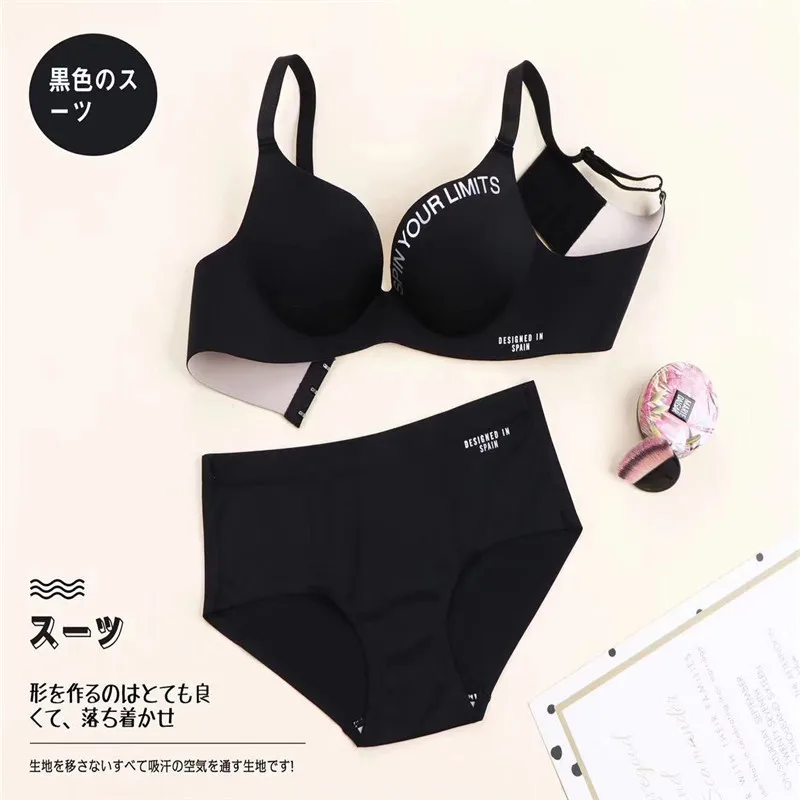 BEFORW Comfortable Wireless Bras For Women Underwear Adjustable Push Up Bra Sexy Lingerie Fashion Letter Seamless Bralette Top
BEFORW Comfortable Wireless Bras For Women Underwear Adjustable Push Up Bra Sexy Lingerie Fashion Letter Seamless Bralette Top